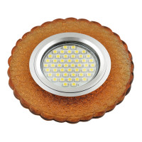 Точечный светильник Luciole DLS-L140 GU5.3 GLASSY/GOLD Fametto