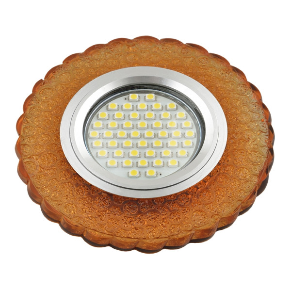 Точечный светильник Luciole DLS-L140 GU5.3 GLASSY/GOLD Fametto