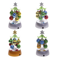 Изделие декоративное с подсветкой "Ёлочка" (3хАА н/п), L9 W9 H15 см, 4в.