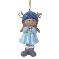 Фигурка декоративная подвесная "Дети",  L5 W3 H9,5 см, 2в.