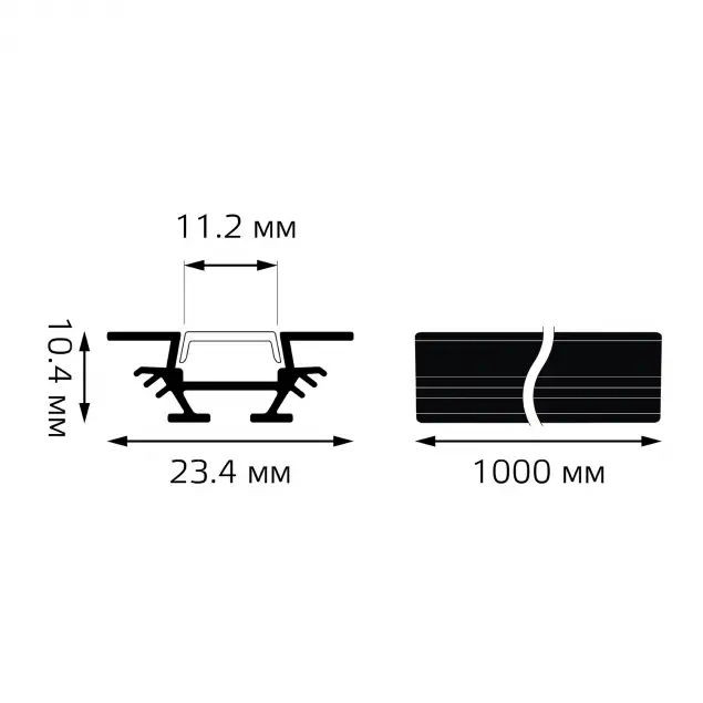 Профиль  BT412 Gauss
