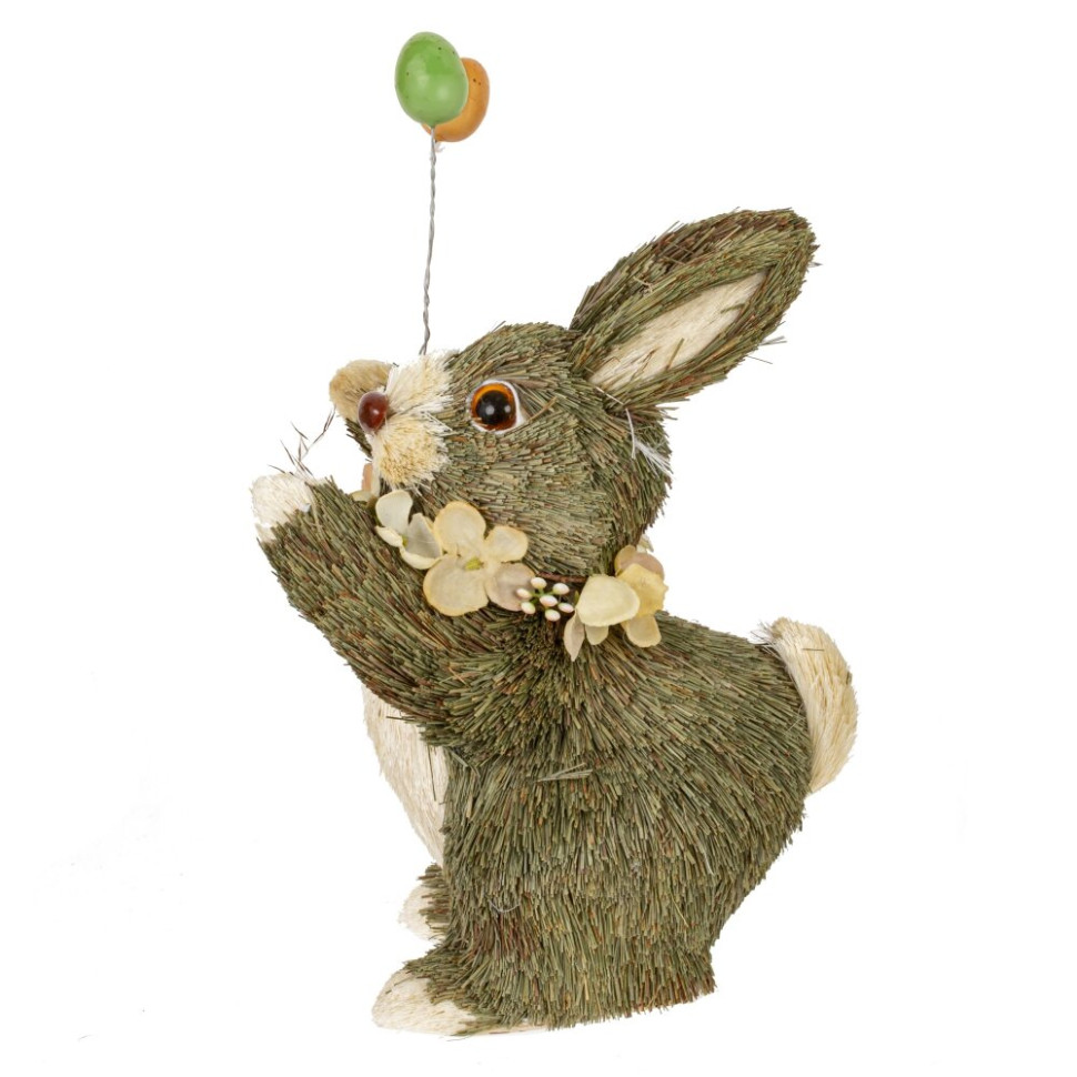 Фигурка декоративная "Заяц", L17 W16 H20 см