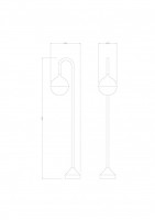 Наземный фонарь Almeria 34592 Globo Наземный фонарь Almeria 34592 Globo