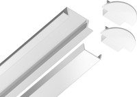 Профиль для светодиодной ленты Illumination GP1001WH Ambrella