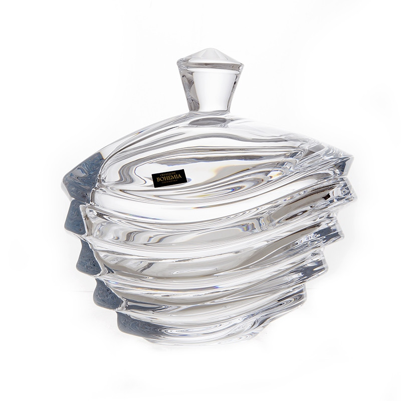 Доза с крышкой 22см."Wave"