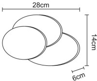 Настенный светильник Trio A1719AP-1WH Arte Lamp Настенный светильник Trio A1719AP-1WH Arte Lamp