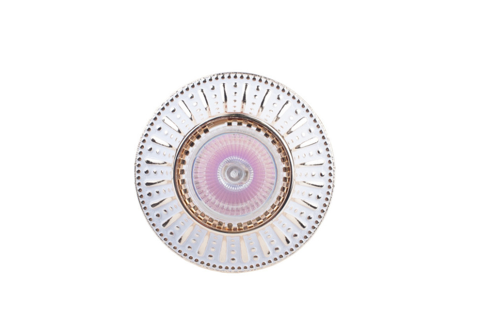 Точечный светильник N1582 N1582-White+Gold stripe Donolux