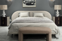 Банкетка Teddy коричнево-серая Банкетка Teddy коричнево-серая