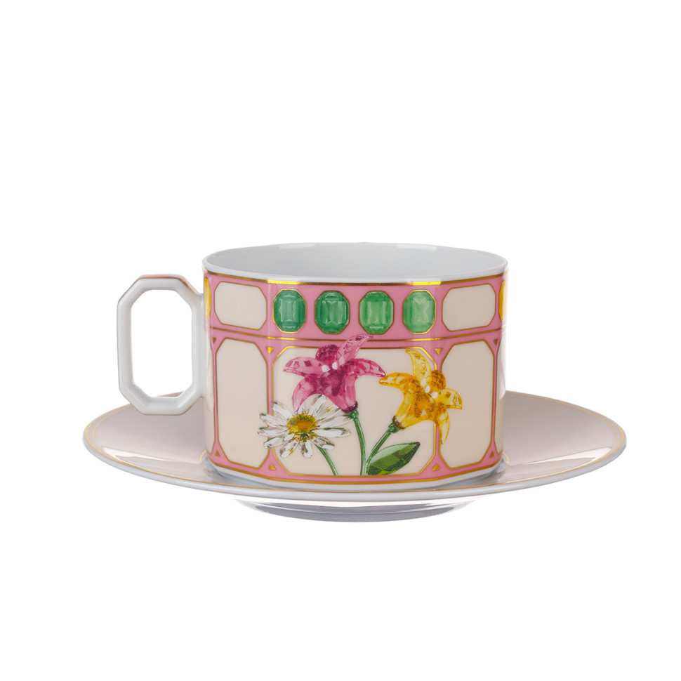 Чашка чайная 2-х предметная