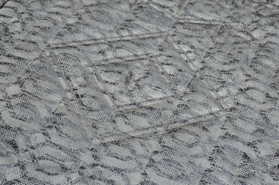 Покрывало HOUSTON 260х260см серое со стежкой