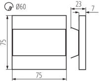 Подсветка для лестниц и ступеней TERRA 26843 Kanlux