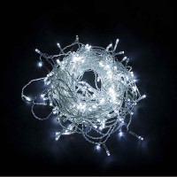 Светодиодная гирлянда Feron Бахрома 230V 5000K холодный белый без мерцания CL23 32349 Светодиодная гирлянда Feron Бахрома 230V 5000K холодный белый без мерцания CL23 32349