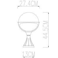 Наземный фонарь Monaco A1494FN-1WG Arte Lamp Наземный фонарь Monaco A1494FN-1WG Arte Lamp