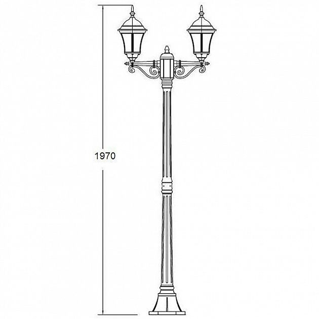 Наземный фонарь  91308SA Bl Oasis Light