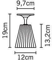 Потолочный светильник Flow D87E0101 Fabbian