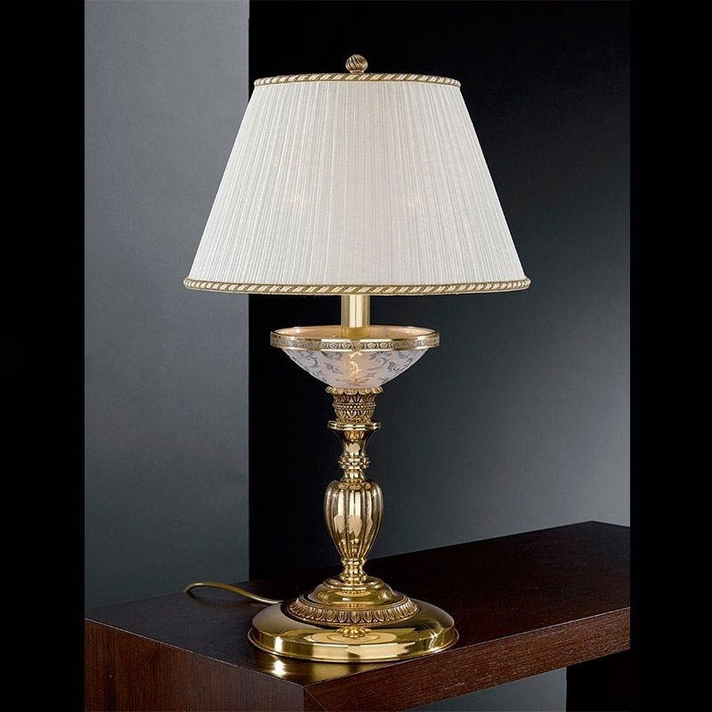 Интерьерная настольная лампа 6502 P 6502G Reccagni Angelo