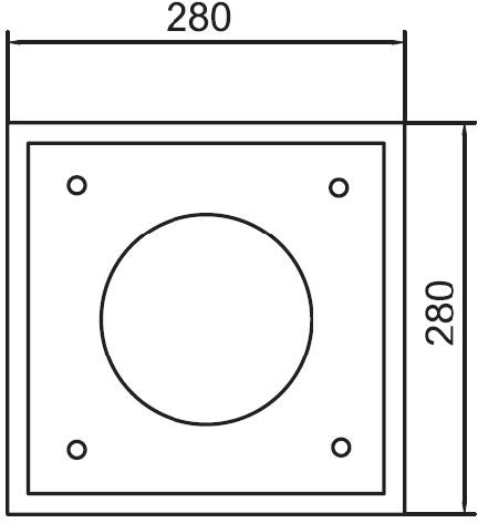 Потолочный светильник уличный  77803 SS Oasis Light