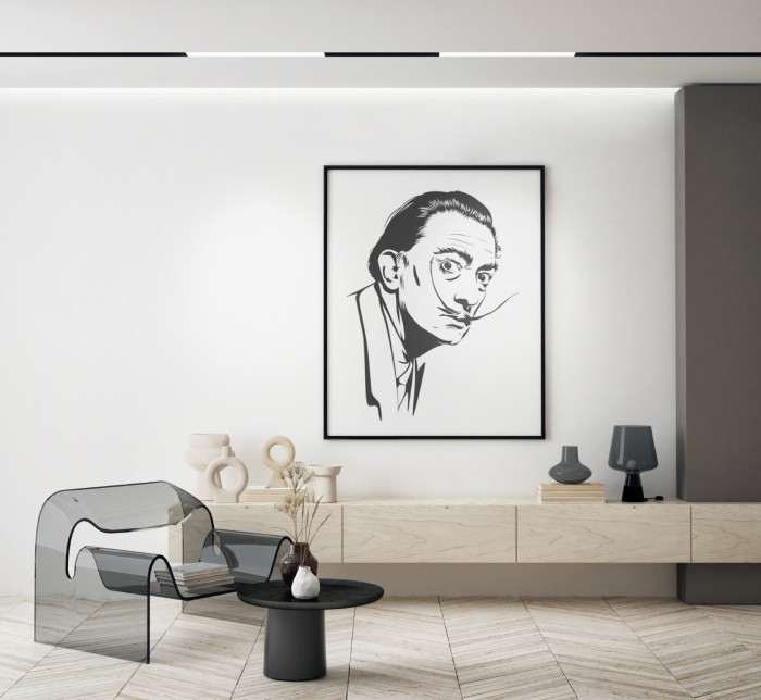 Трековый светильник SMART LINEAR DK8005-BK Denkirs