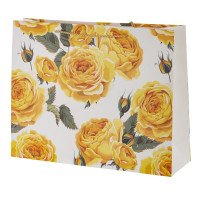 Пакет подарочный L (бумага 210г/м2, блок микс 12шт), L38,5 W11 H30 см, 4в.