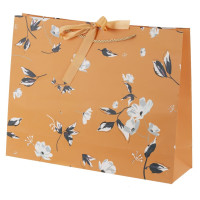 Пакет подарочный L (бумага 210г/м2, блок микс 12шт), L38,5 W11 H30 см, 4в.