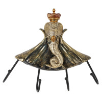 Вешалка на 4 крючка "Змея", L26 W5 H23 см