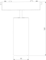 Трековый светильник Flat Magnetic 85095/01 Elektrostandard