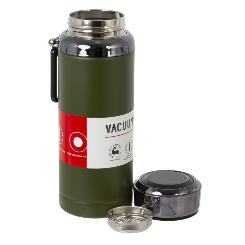 Термос, 800 мл, L8 W8 H24 см, (сохр.t до 6 часов)