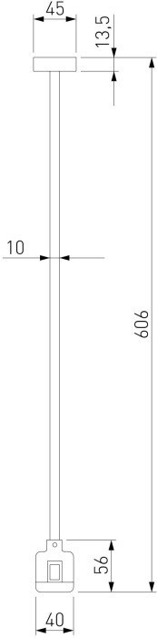 Стойка Esthetic Magnetic 85153/00 Elektrostandard