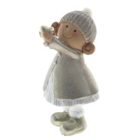 Фигурка декоративная "Девочка", L7 W5 H12 см, 2в.