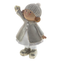 Фигурка декоративная "Девочка", L7 W5 H12 см, 2в.