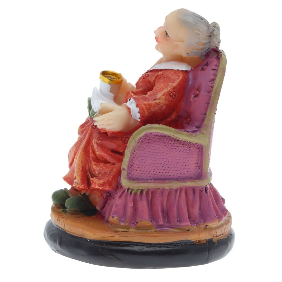 Фигурка декоративная "Бабушка/Дедушка", L6 W6 H7,5 см, 2в.