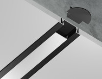 Профиль для светодиодной ленты Illumination GP1001BK Ambrella