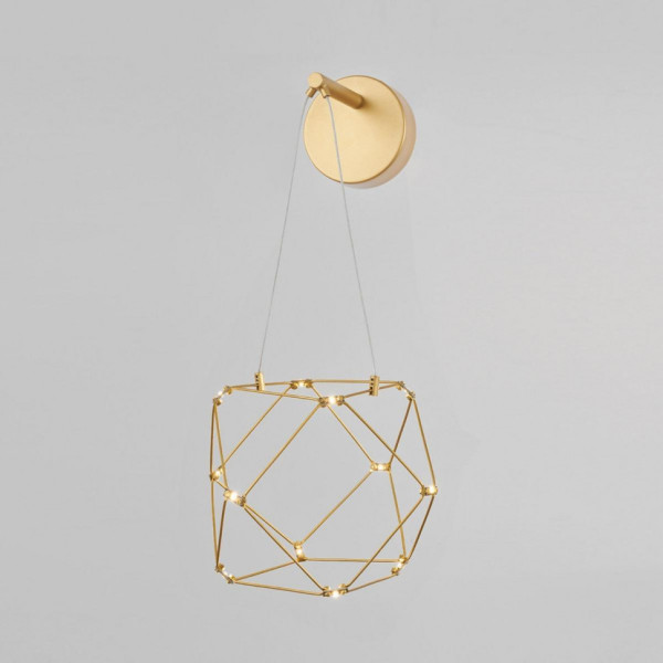 Настенный светодиодный светильник Eurosvet 90310/1 медь