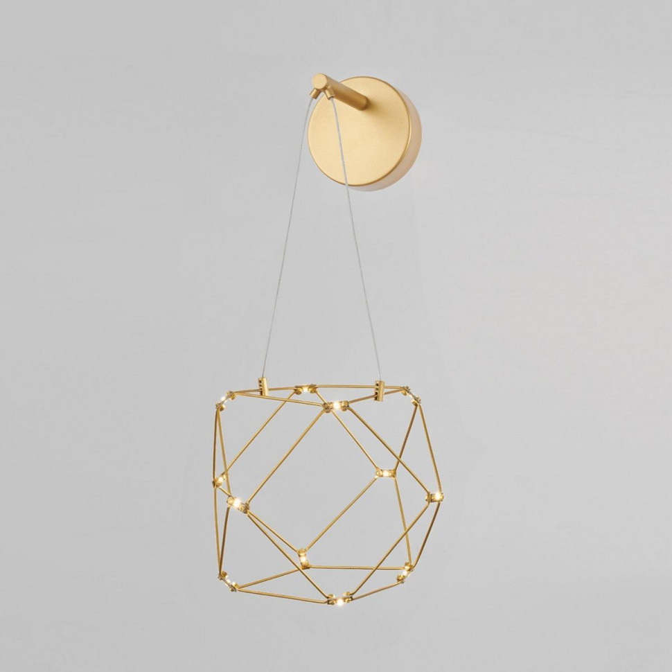 Настенный светодиодный светильник Eurosvet 90310/1 медь