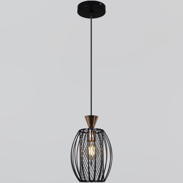 Подвесной светильник  02203-0.9-01 BK Reluce