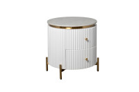 Тумбочка с 2мя ящиками и мраморной столешницей Тумбочка с 2мя ящиками и мраморной столешницей