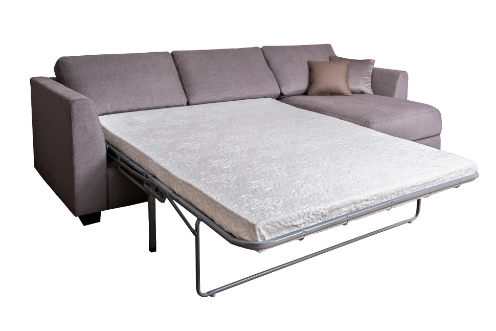 Диван Bravo трехместный с канапе раскладной правый