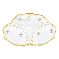 Менажница 19см."Мейсенский цветок"