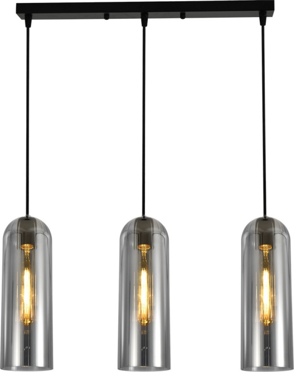 Подвесной светильник Damask 10195/3S Smoke Escada