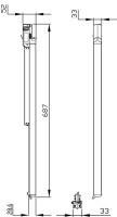 Трековый светильник Linear 707046 Deko-Light