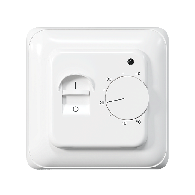 Комплект теплого пола Ewrika MAT EWR 150-12 с терморегулятором ТЕП7026 белым, механическим