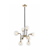 Потолочная люстра Riano P0454-08C-SDGF Zumaline