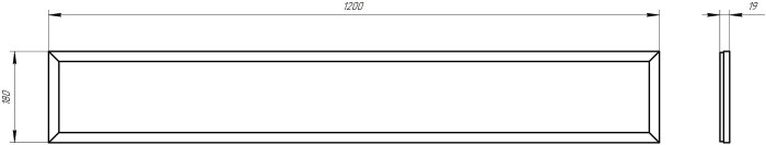 Светодиодная панель  SPO-7-50-6K-P ЭРА