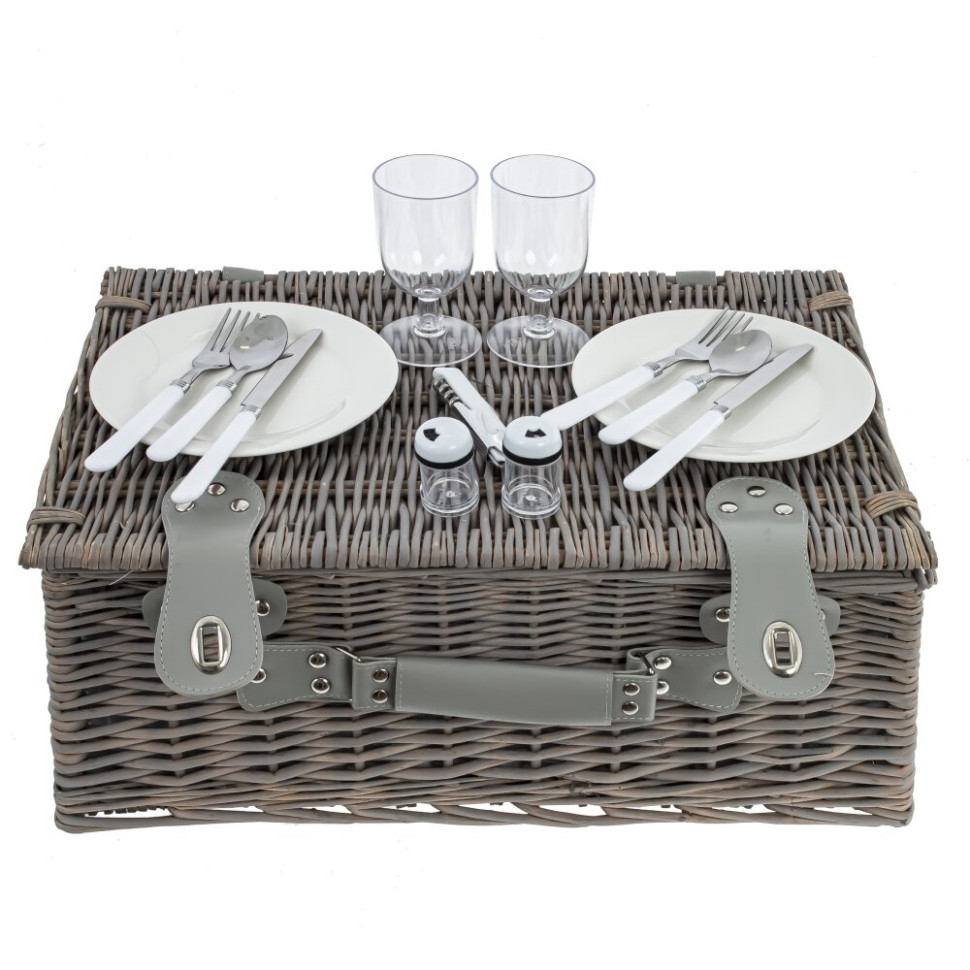 Корзина для пикника на 4 персоны, L45 W31 H20 см