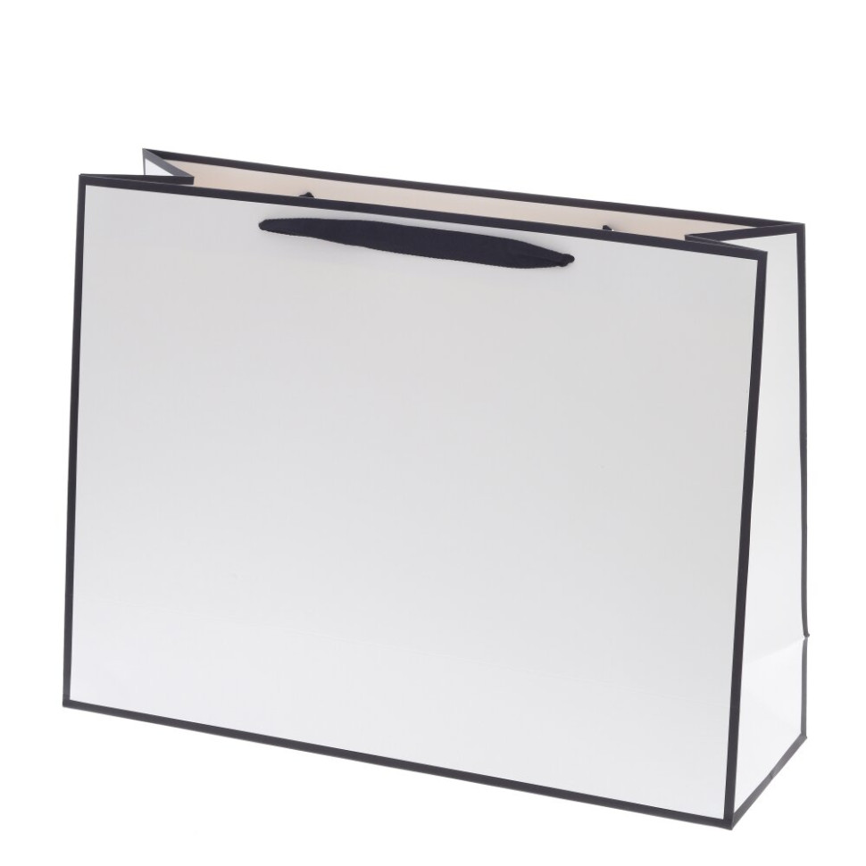 Пакет подарочный L (бумага 230г/м2, блок микс 12шт), L46 W15 H35 см, 4в.