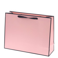 Пакет подарочный L (бумага 230г/м2, блок микс 12шт), L46 W15 H35 см, 4в.