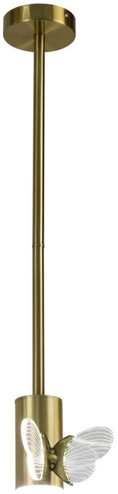 Подвесной светильник  MARIPOSA SP1 POLISHED GOLD AM Group