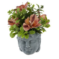 Цветочная композиция, L15,5 W14,5 H19,5 см