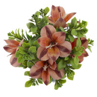 Цветочная композиция, L15,5 W14,5 H19,5 см