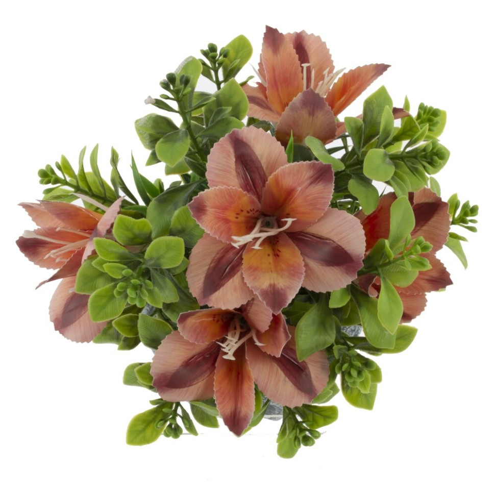 Цветочная композиция, L15,5 W14,5 H19,5 см